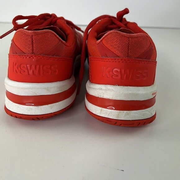 𝅺K-Swiss Red Aösta 7.0 Sneakers  size 8 - Picture 4 of 9